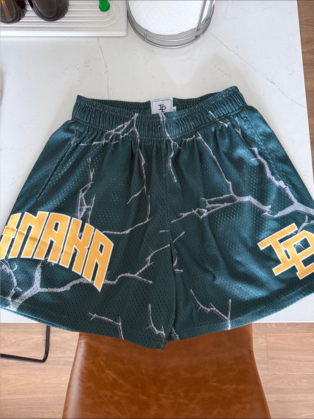 Inaka Power Green Lightning Shorts